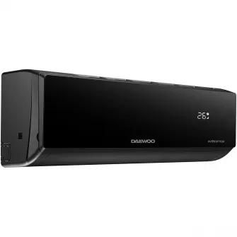 Aparat de aer conditionat Daewoo 12000 BTU, WI-FI, A++, Filtre cu ioni de argint, Eco Mode, iFeel, DAC-12CHSDB-NK, Negru