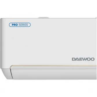 Aparat de aer conditionat Daewoo 12000 BTU WI-FI PRO, A++/A+, kit de instalare inclus (3m), Gentle Cool Wind, filtre cu ioni de argint, functie iFeel, DAC-12PROW, alb
