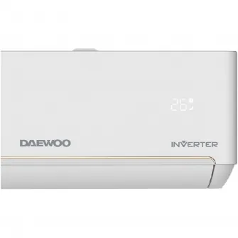 Aparat de aer conditionat Daewoo 12000 BTU WI-FI PRO, A++/A+, kit de instalare inclus (3m), Gentle Cool Wind, filtre cu ioni de argint, functie iFeel, DAC-12PROW, alb