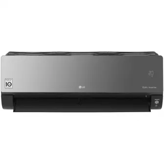 Aparat de aer conditionat LG Artcool 12000 BTU Wi-Fi, Clasa A++/A+, UVnano, filtru Allergy, Plasmaster Ionizer, functie Fast Heating, afisare consum energie, Dual Inverter Compressor cu 10 ani garantie compresor, AC12BK., R32, negru