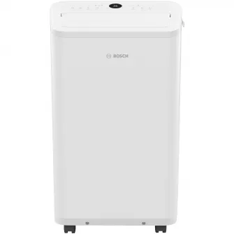 Aparat de aer conditionat portabil Bosch Cool 2000, 9000 BTU, Clasa A, functie dezumidificare, alb
