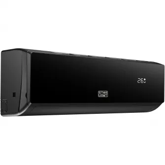 Aparat de aer conditionat Star-Light ACT-09BLWF, 9000 BTU Wi-Fi, Clasa A++, Functie incalzire, Display, Negru