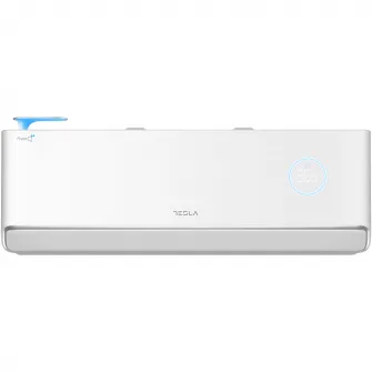 Aparat de aer conditionat Tesla Virtuoso 12000 BTU WI-FI, functie I Feel, Filtru lavabil, , flux aer 3D, Lampa UV, HEPA filter, Fresh O2, TT37AF, alb