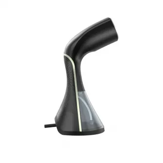 Aparat de calcat vertical cu aburi Aeno AGS0003, 1500W, timp de incalzire 35 sec, capacitate rezervor apa 250 ml, putere abur 24 g/ min, temperatura aburului pana la 160°C, perie, cana de masurat inclusa, negru