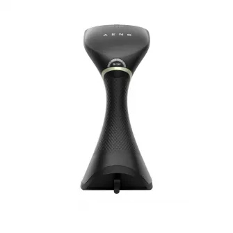 Aparat de calcat vertical cu aburi Aeno AGS0003, 1500W, timp de incalzire 35 sec, capacitate rezervor apa 250 ml, putere abur 24 g/ min, temperatura aburului pana la 160°C, perie, cana de masurat inclusa, negru