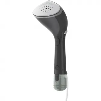 Philips STH7040/80 Портативный вертикальный утюг серии 7000, 1500 Вт, подача пара 28 г/мин, съемный резервуар на 100 мл + дополнительный резервуар для воды на 200 мл, подошва OptimalTEMP, 30 сек. Нагрев, регулируемая головка, 2 уровня пара, 870 г, крышка