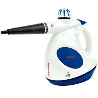 Aparat de curatat cu abur Polti Vaporettino First, 1000 W, Alb/Albastru