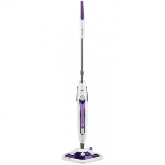 Aparat de curatat cu abur Polti Vaporetto SV 440, Double, 15 in 1, 1500W, 2.4Kg, Alb/Violet
