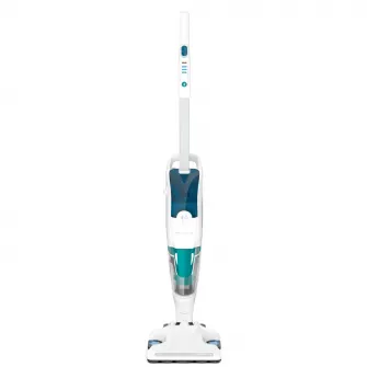 Aparat de curatat cu abur ROWENTA Clean  Steam Revolution Green RY7777WH, 1500W, cablu 7.5m, accesoriu covoare, filtru anticalcar, 20 pastile cu uleiuri esentiale, Alb/Verde