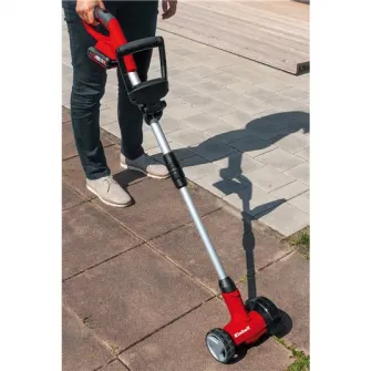 Aparat de curatat rosturi pavaj Einhell Power X-Change GE-CC 18 Li Solo,pe acumulator, 18 V, perii 10 cm, fara incarcator si acumulator in pachet