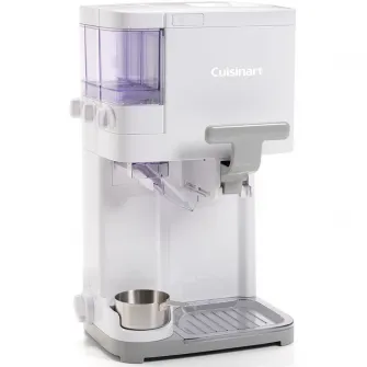 Aparat de inghetata Cuisinart ICE48E, putere 50 W, capacitate de 1.42 L, alb