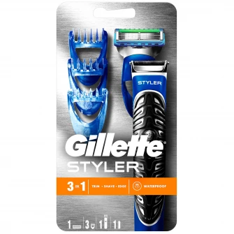 Aparat de ras Gillette Fusion ProGlide Styler, maner cu 1 rezerva