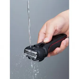 Бритва Panasonic ES-LL41-S503, 3 лезвия, нанополированные лезвия, 2 аксессуара, черный