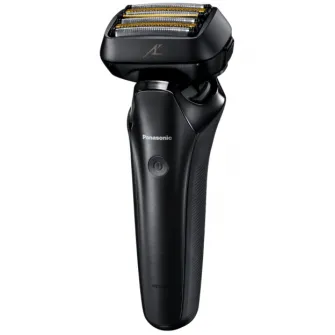 Бритва Panasonic ES-LS6A-K803, 6 лезвий, "Japanese Blade Technology", триммер, датчик бороды, автономная работа 50 минут, Li-Ion, Wet & Dry, гибкая головка 22D, транспортировочный ящик, черный