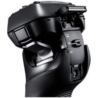 Бритва Panasonic ES-LS6A-K803, 6 лезвий, "Japanese Blade Technology", триммер, датчик бороды, автономная работа 50 минут, Li-Ion, Wet & Dry, гибкая головка 22D, транспортировочный ящик, черный