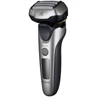 Aparat de ras Panasonic ES-LV69-S803, 5 lame, Japanese Blade Technology, Trimmer, Senzor pentru barba, 50min autonomie Li-Ion, Wet  Dry, Cap Flexibil 16D, Negru