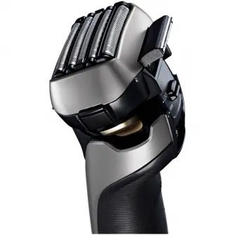 Aparat de ras Panasonic ES-LV69-S803, 5 lame, Japanese Blade Technology, Trimmer, Senzor pentru barba, 50min autonomie Li-Ion, Wet  Dry, Cap Flexibil 16D, Negru