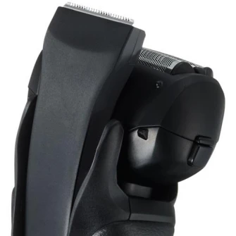 Aparat de ras Panasonic ES-RT37-K503, 3 lame, Cap pivotant, LED, Negru