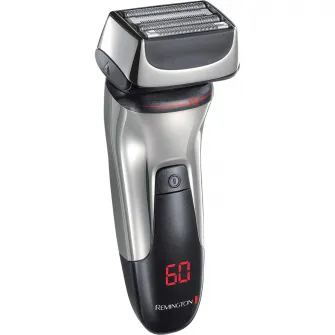Бритва Remington Ultimate Series F9 XF9000, аккумулятор, 2 экрана, 2 триммера, водонепроницаемость, серебристый / черный