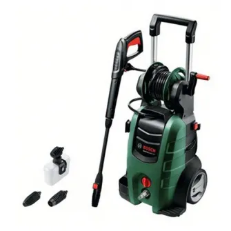 Aparat de spalat cu presiune Bosch Advanced Aquatak 140, 2100 W, 140 bar presiune maxima, 450 l/h debit apa, tambur furtun