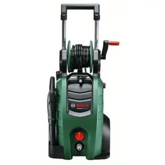 Aparat de spalat cu presiune Bosch Advanced Aquatak 140, 2100 W, 140 bar presiune maxima, 450 l/h debit apa, tambur furtun