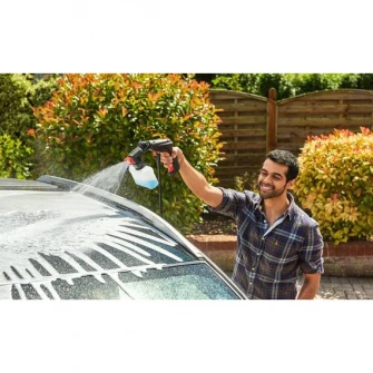 Aparat de spalat cu presiune Bosch Easy Aquatak 100, 1200 W, 300 l/h, 100 bar, sistem spumare