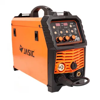 Aparat de sudura Jasic MIG 200 Premium, MIG/TIG/MMA, 230 V, 200 A, 1.6-3.2 mm electrod, 8000 W curent absorbit, accesorii MIG MAG incluse