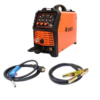 Aparat de sudura Jasic MIG 200 Premium, MIG/TIG/MMA, 230 V, 200 A, 1.6-3.2 mm electrod, 8000 W curent absorbit, accesorii MIG MAG incluse