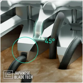 Aparat de tuns barba si parul Panasonic MultiSHAPE XSHAPE PACK 1, cap aparat de ras umed/uscat cu 3lame, cap trimmer nas/urechi/fata, acumulator Li-Ion cu autonomie 70min, quick charge 1H, cap tundere cu 58 de setări de lungime, Negru