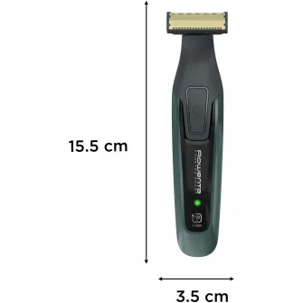 Aparat de tuns, conturat si ras Rowenta Forever Sharp Comfort TN6044E0, 5 piepteni detasabili, autonomie 120 min, incarcare rapida, wet & dry, husa inclusa, negru
