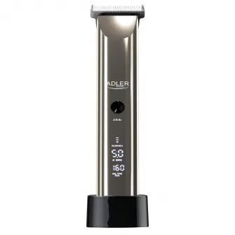 Aparat de tuns cu afisaj Adler, cu acumulator, 4 pieptene, 7000 rpm
