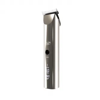 Aparat de tuns cu afisaj Adler, cu acumulator, 4 pieptene, 7000 rpm