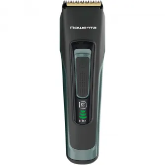 Aparat de tuns parul si barba Rowenta Advancer TN5224E0, 2 piepteni reglabili, pana la 29 de lungimi, 0.5 - 30 mm, setare precizie 1 mm, autonomie 120 minute, indicator baterie LED, husa inclusa, negru
