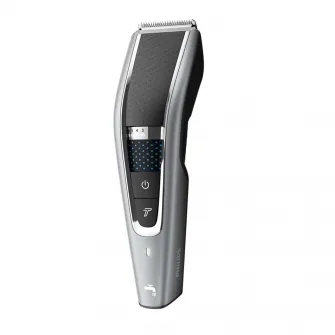 Aparat de tuns Philips HC5650/15, 0.5-28 mm, 28 trepte, pana la 90 min. utilizare cu si fara fir, lame din otel inoxidabil, lavabil, toc de transport, 3 piepteni