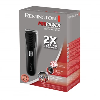 Aparat de tuns Remington HC7110 Pro Power, 40 min, Negru, 1-44 mm