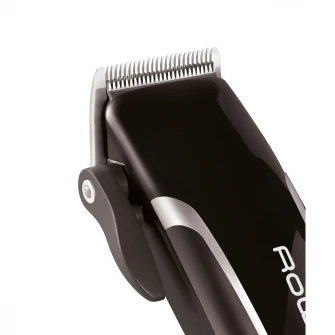 Aparat de tuns Rowenta Driver TN1603F0, 3000rpm, setarea lungimii parului 1-14mm, 20 pozitii pentru lungimea de taiere a parului, Negru/Argintiu