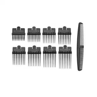 Aparat de tuns si aranjat parul si barba BaByliss E756E, Power Hair Clipper, 8 accesorii