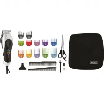 Машинка для стрижки Wahl, colorPro plus, 10 насадок для стрижки в комплекте