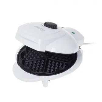 Aparat de vafe, Camry, 1000 W, Plastic, Alb