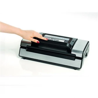 Aparat de vidat Laica Profesional VT3120, 130 W, Cutter integrat, Negru