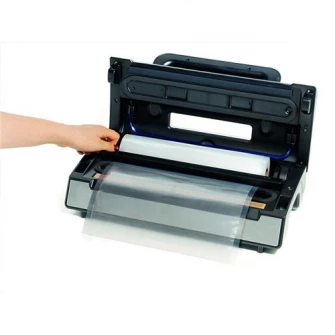Aparat de vidat Laica Profesional VT3120, 130 W, Cutter integrat, Negru