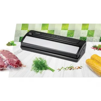 Aparat de vidat si sigilat Heinner FreshLock 110SS HAV-E110SS, vidare umeda /uscata, vidare caserole, panou de comanda tactil, furtun pentru vidarea caserolelor, cutter incorporat, compatibil cu pungi cu latimea de 30cm, capacitate vidare: 10L/min, 110W