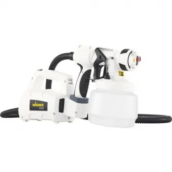 Aparat de vopsit si zugravit Wagner W450, 110 W, 1300 ml, 15 mp/10 min, debit vopsea 230 ml/min + atasament pentru pulverizarea vopselei Wagner PerfectSpray 800