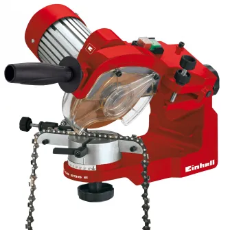 Aparat/dispozitiv electric pentru ascutit lant motofierastrau/fierastrau Einhell GC-CS 235 E, 235W, 3000 rot/min,dimensiune piatra 145x22x3.2