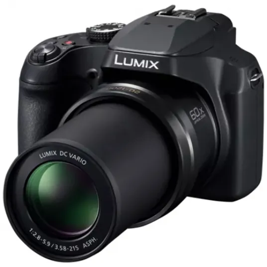 Aparat foto Bridge LUMIX FZ82D 18 MP, Video 4K, Zoom 60x (20-1200 mm echiv. 35mm), Stabilizare Power, OIS activa, Negru