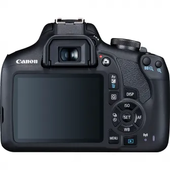 Aparat foto DSLR Canon EOS 2000D BK SEE, 24.1 MP + Obiectiv 18-55 IS