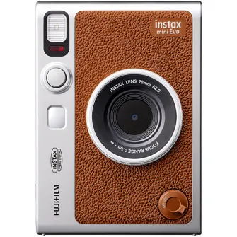 Aparat foto instant Fujifilm Instax Mini Evo Brown