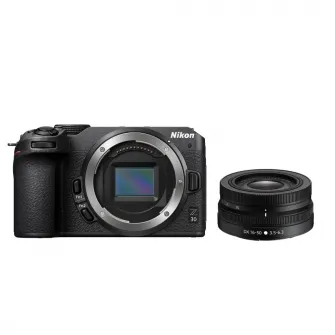 Беззеркальная камера Nikon Z30, 20,9 МП, 4K, Wi-Fi + объектив 16–50 мм, черный