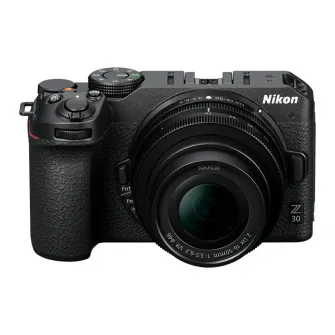 Беззеркальная камера Nikon Z30, 20,9 МП, 4K, Wi-Fi + объектив 16–50 мм, черный