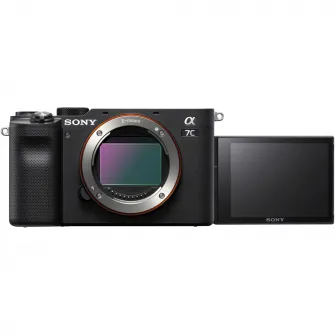 Aparat foto mirrorless Sony Alpha A7C, 24.2MP, Full-Frame, 4K, Body, Negru